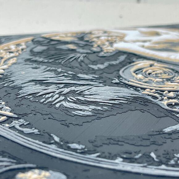 Ying Yang Cats Art Print, Black and White Cat Decor, Feline Mandala Art - Picture 9 of 9